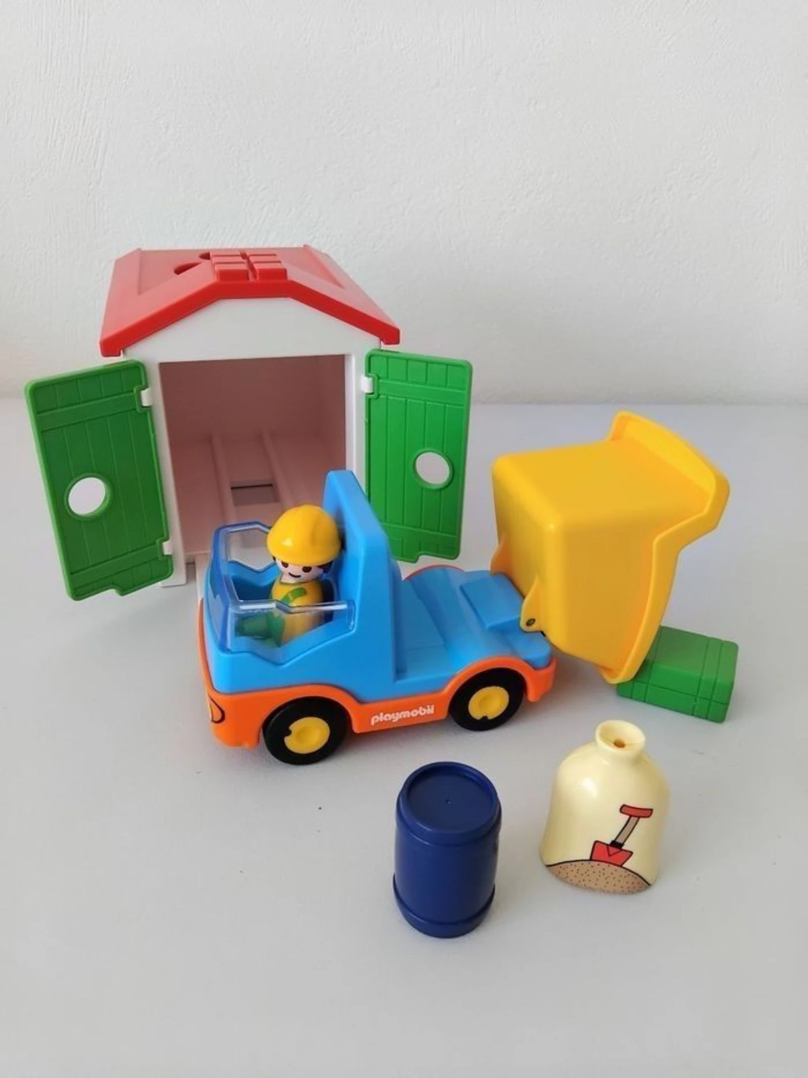 Playmobil 123 Garagem e Caminhão do Canteiro Junior – photo 2